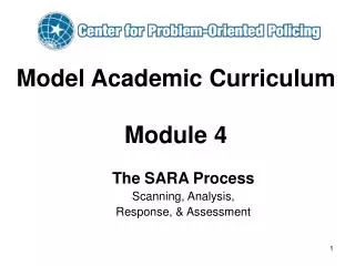 Model Academic Curriculum Module 4