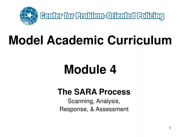 model academic curriculum module 4