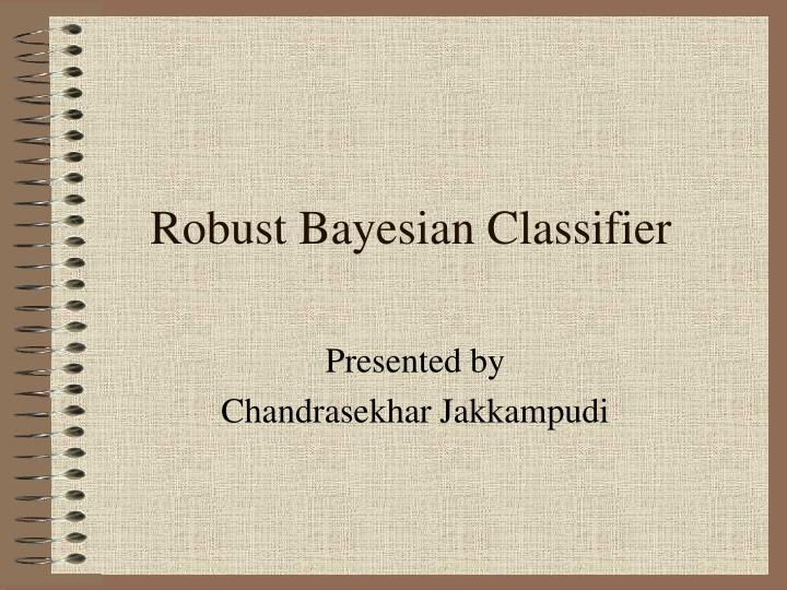 robust bayesian classifier