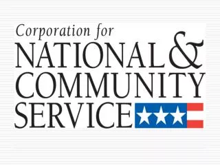 About the Corporation for National and Community Service (CNCS)