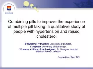 Combining pills to improve the experience of multiple pill taking: a qualitative study of people with hypertension and r