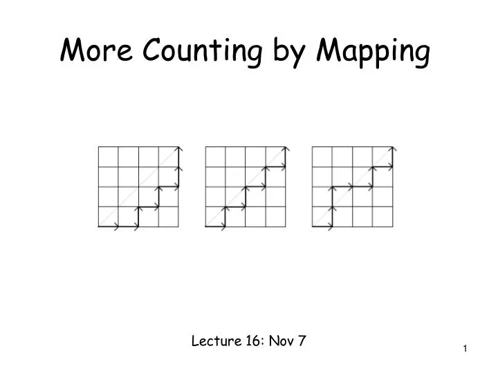 more counting by mapping