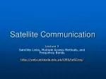 Satellite Communication