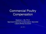 Commercial Poultry Compensation
