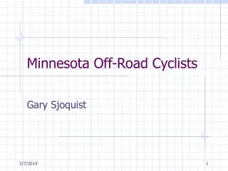 Minnesota Off-Road Cyclists