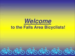 Welcome to the Falls Area Bicyclists!