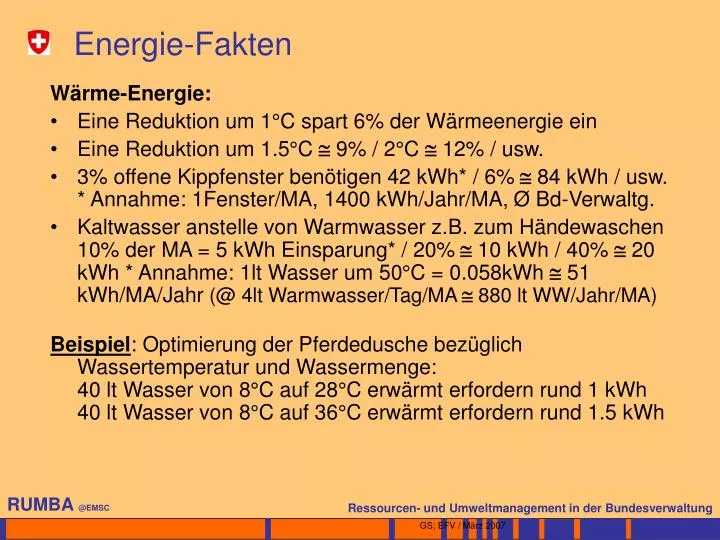 energie fakten