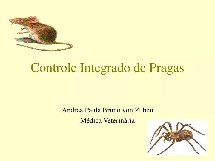 controle integrado de pragas