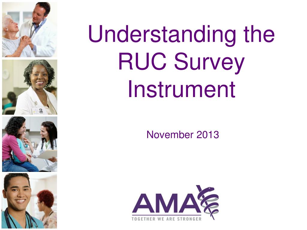 Hawaii Ruc Program PPT - Understanding the RUC Survey Instrument PowerPoint Presentation ...