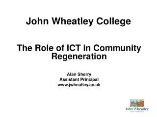 John Wheatley College