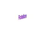 Rotation - slide 1