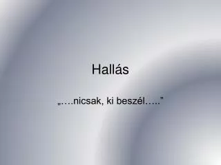 hall s