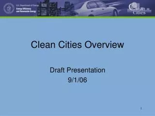 Clean Cities Overview