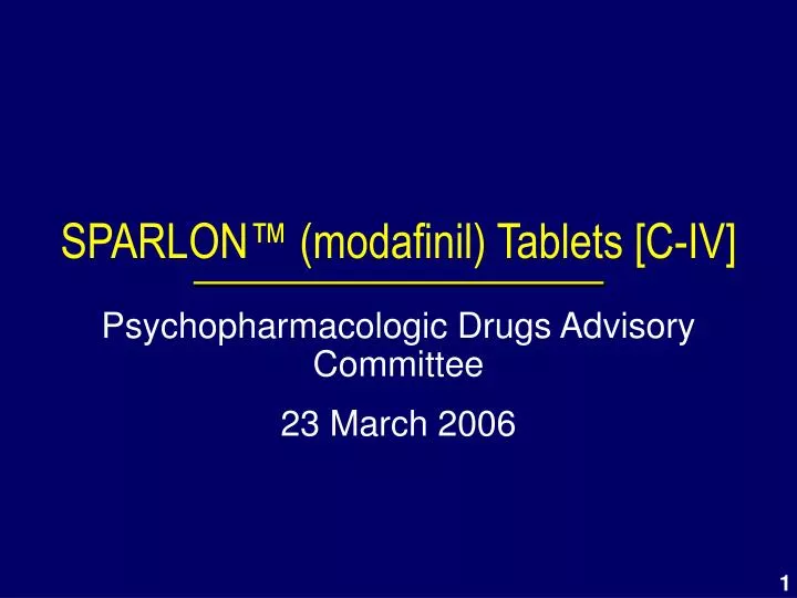 sparlon modafinil tablets c iv