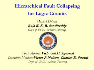 Hierarchical Fault Collapsing for Logic Circuits