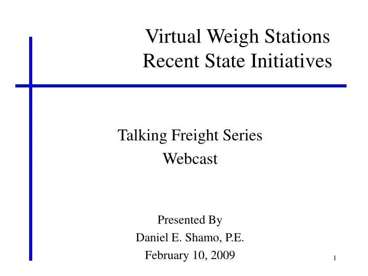 virtual weigh stations recent state initiatives