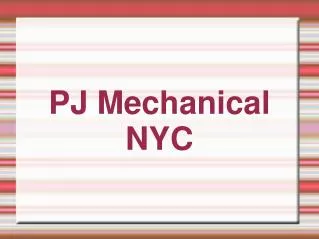 P J Mechanical NYC
