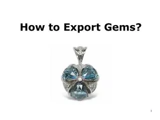How to Export Gems?