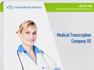 Medical Transcription Company US