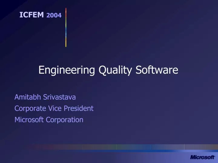engineering quality software