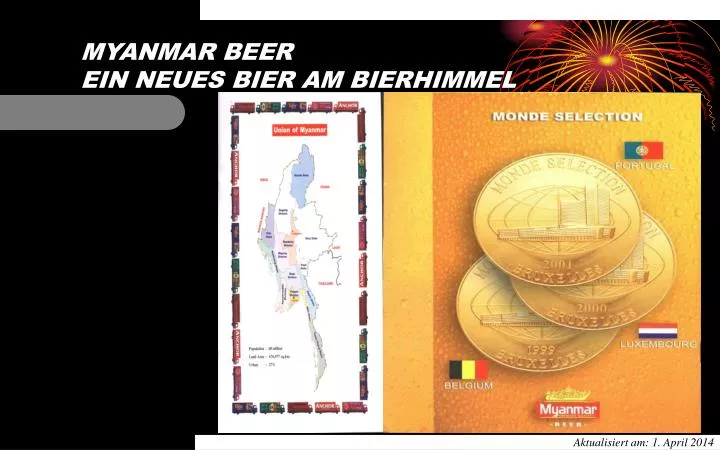 myanmar beer ein neues bier am bierhimmel