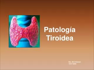 Patología Tiroidea