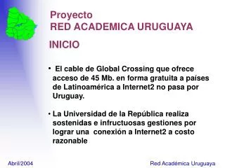 Proyecto RED ACADEMICA URUGUAYA INICIO
