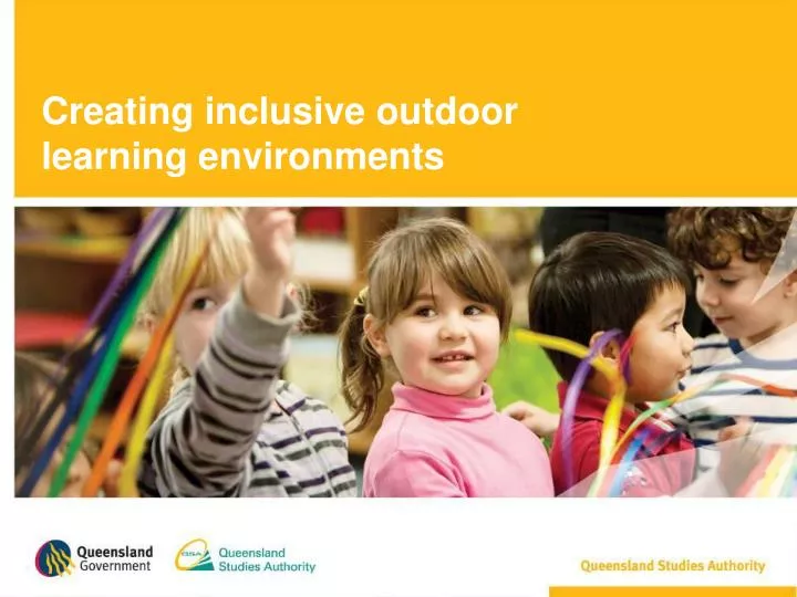 creating inclusive outdoor learning environments