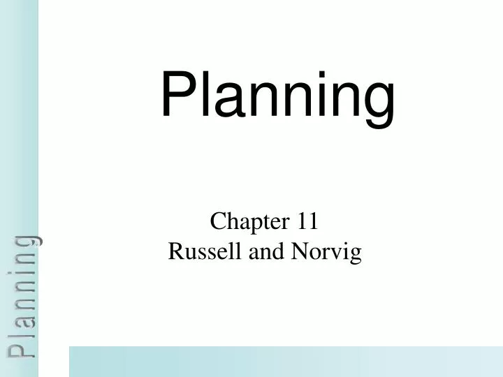 planning