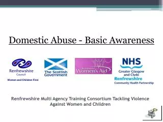 Renfrewshire Multi Agency Training Consortium Tackling Violence Against Women and Children