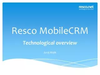 Resco MobileCRM