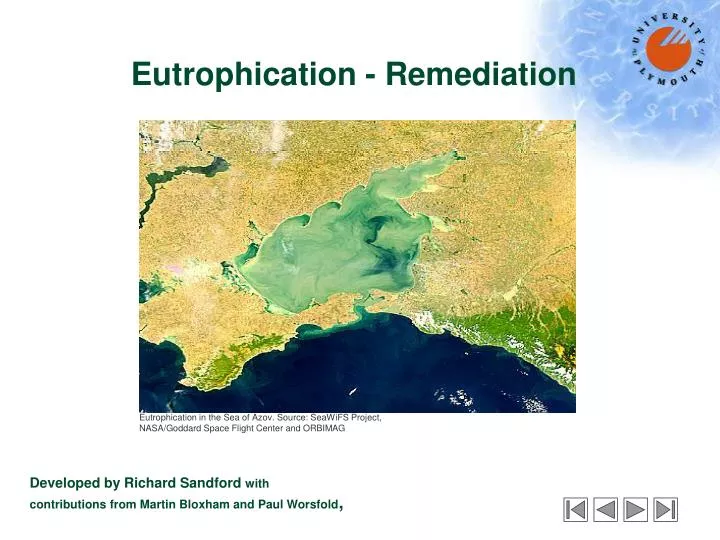 eutrophication remediation