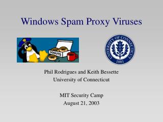 Windows Spam Proxy Viruses