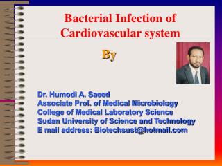 Bacterial Infection of Cardiovascular system