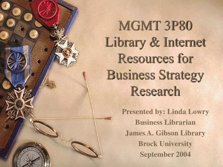 mgmt 3p80 library internet resources for business strategy research