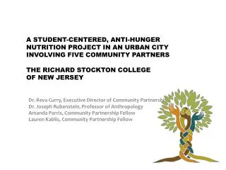 A Student-Centered, Anti-Hunger Nutrition Project in an Urban City Involving Five Community Partners the Richard Stockto