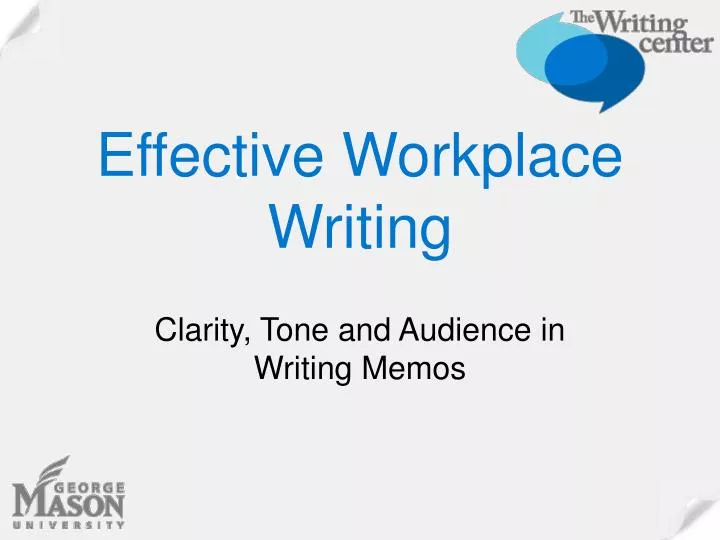 effective workplace writing