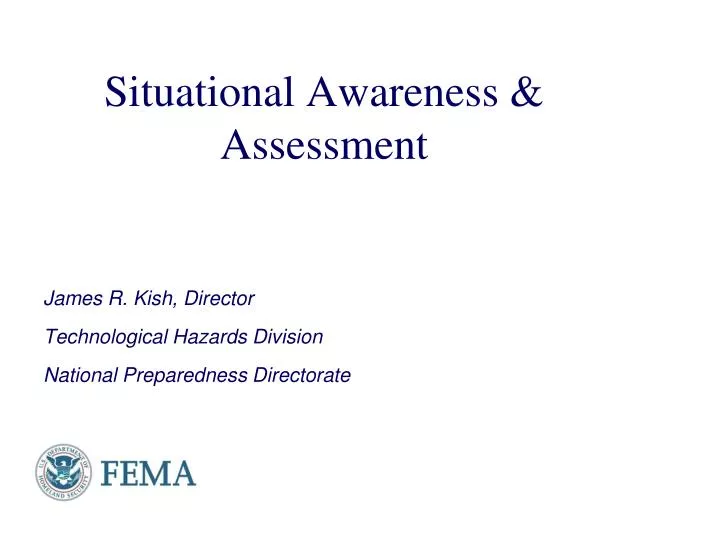 situational awareness assessment