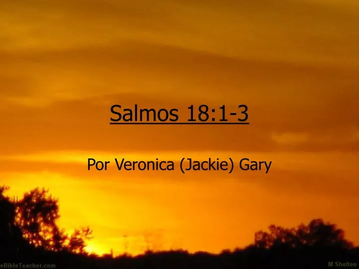salmos 18 1 3