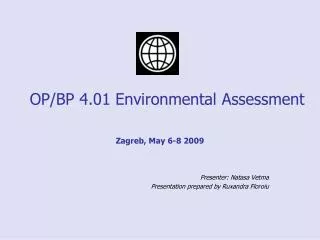 OP/BP 4.01 Environmental Assessment