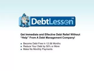 DebtLessen - Debt Settlement