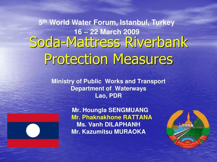 soda mattress riverbank protection measures