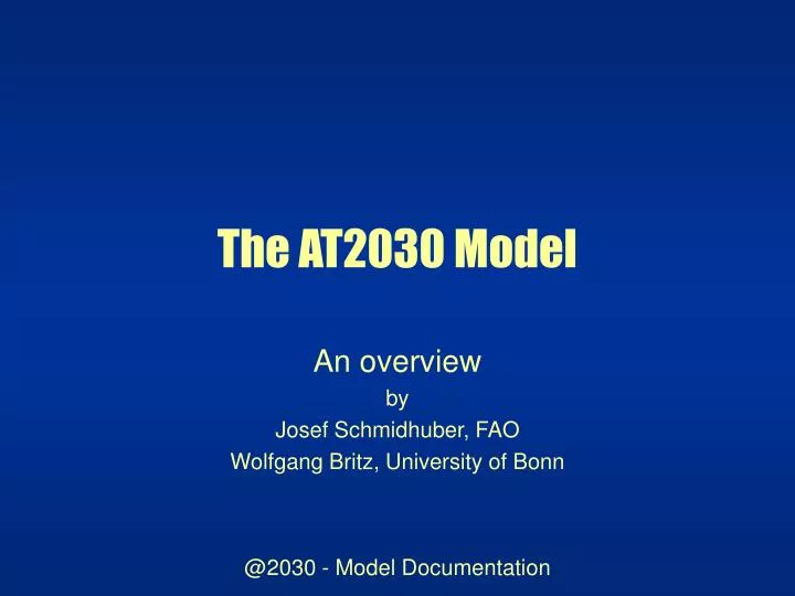 the at2030 model