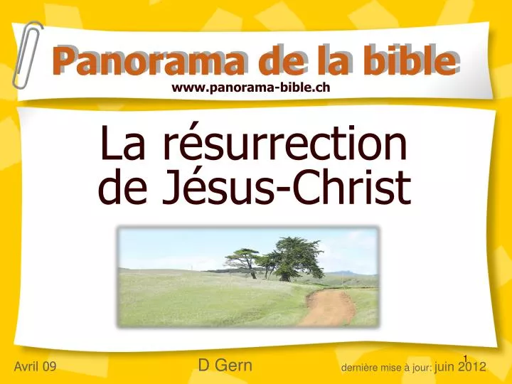 la r surrection de j sus christ