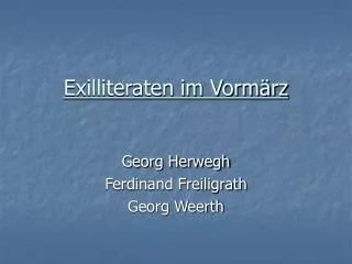 exilliteraten im vorm rz