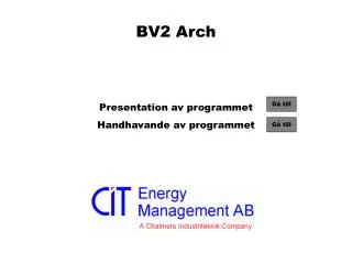 BV2 Arch