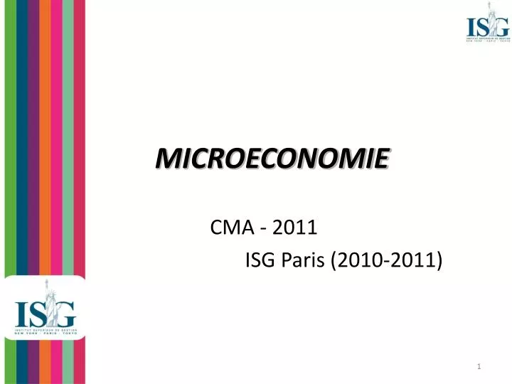 microeconomie