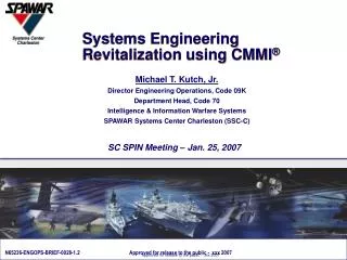 Systems Engineering Revitalization using CMMI ®