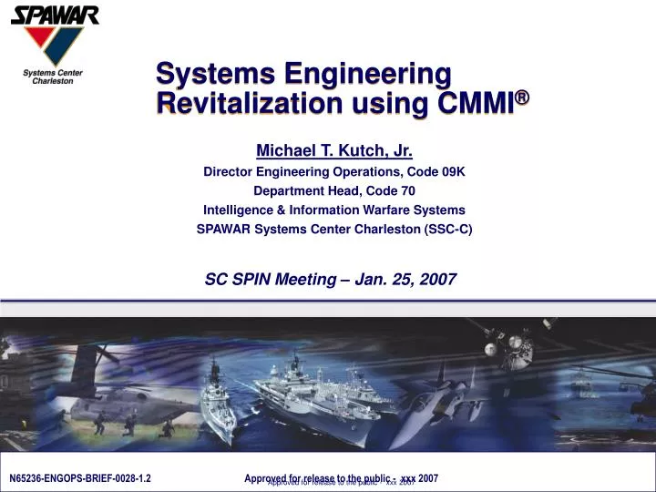 systems engineering revitalization using cmmi