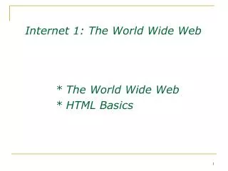 How we access web pages: